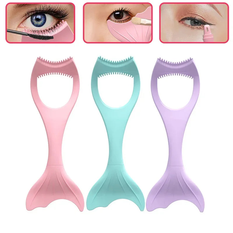 Silicone Eyeliner Stencil Winged Tip & Makeup Guide Template Eyeliner Stencil Tool PLUSH