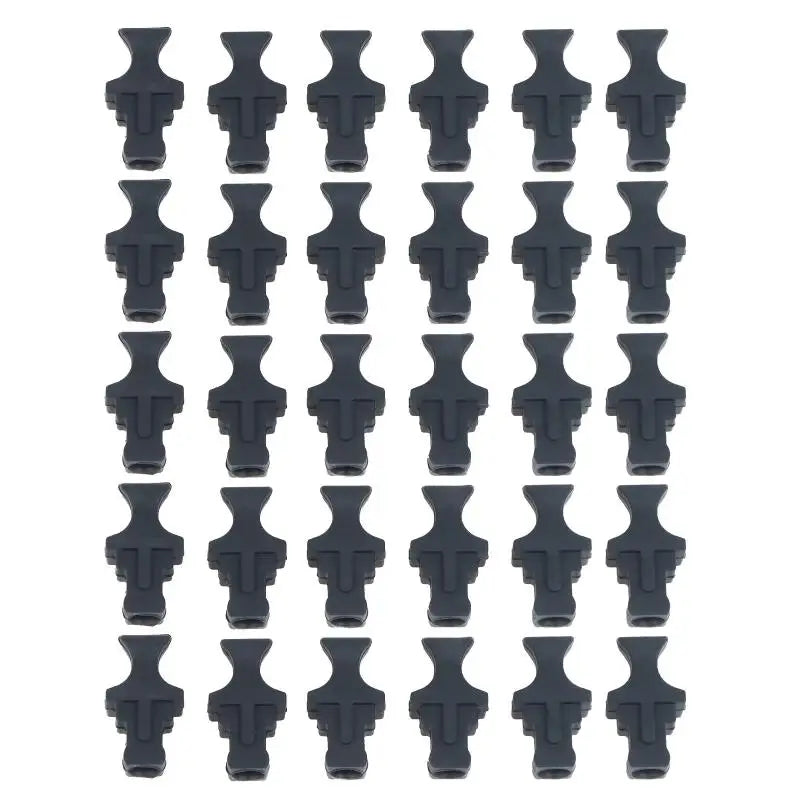 Silicone Dust Caps for EPON/GPON Fiber Modules – 10/30pcs Fiber Port Dust Cap PLUSH 30pcs
