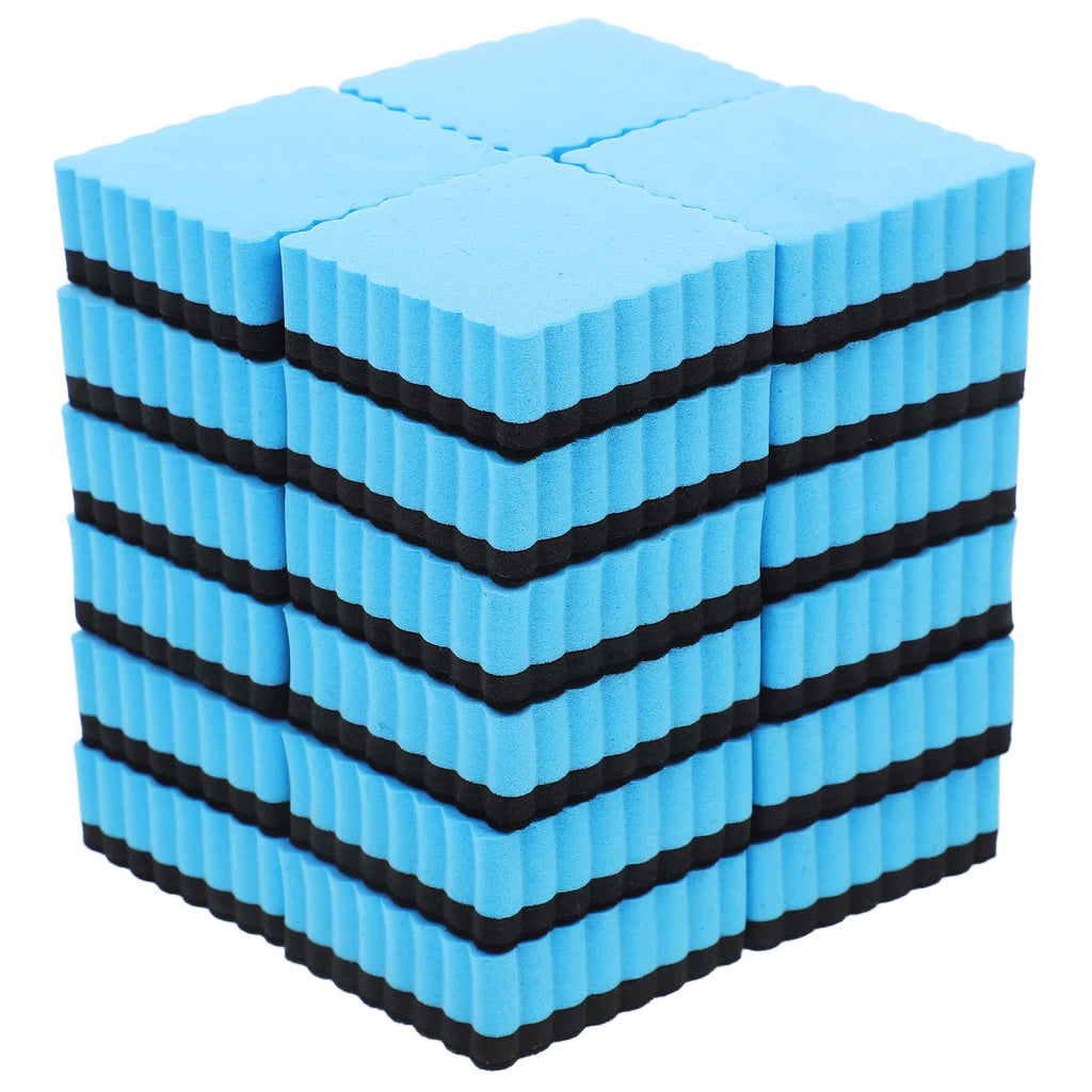 24-Pack Dry Erase Whiteboard Erasers Bulk Set – Wave Edge Whiteboard Erasers PLUSH Default Title