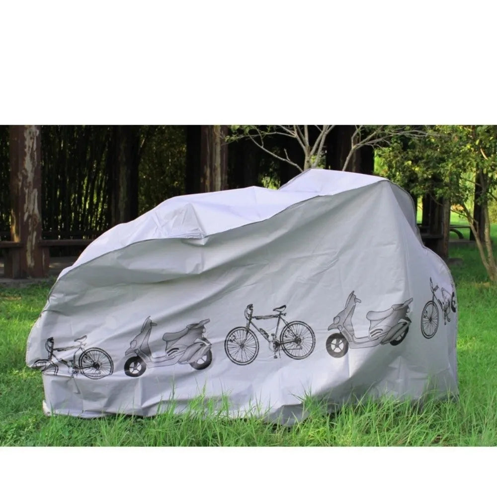 Waterproof Bike & Motorcycle Cover – Universal UV Dustproof PEVA Bike Protective Cover PLUSH