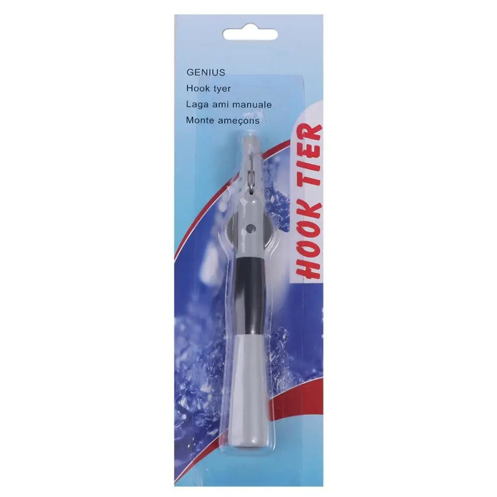 Fishing Hook Knot Tying Tool – Manual Line Knotter Fishing Knot Tool PLUSH