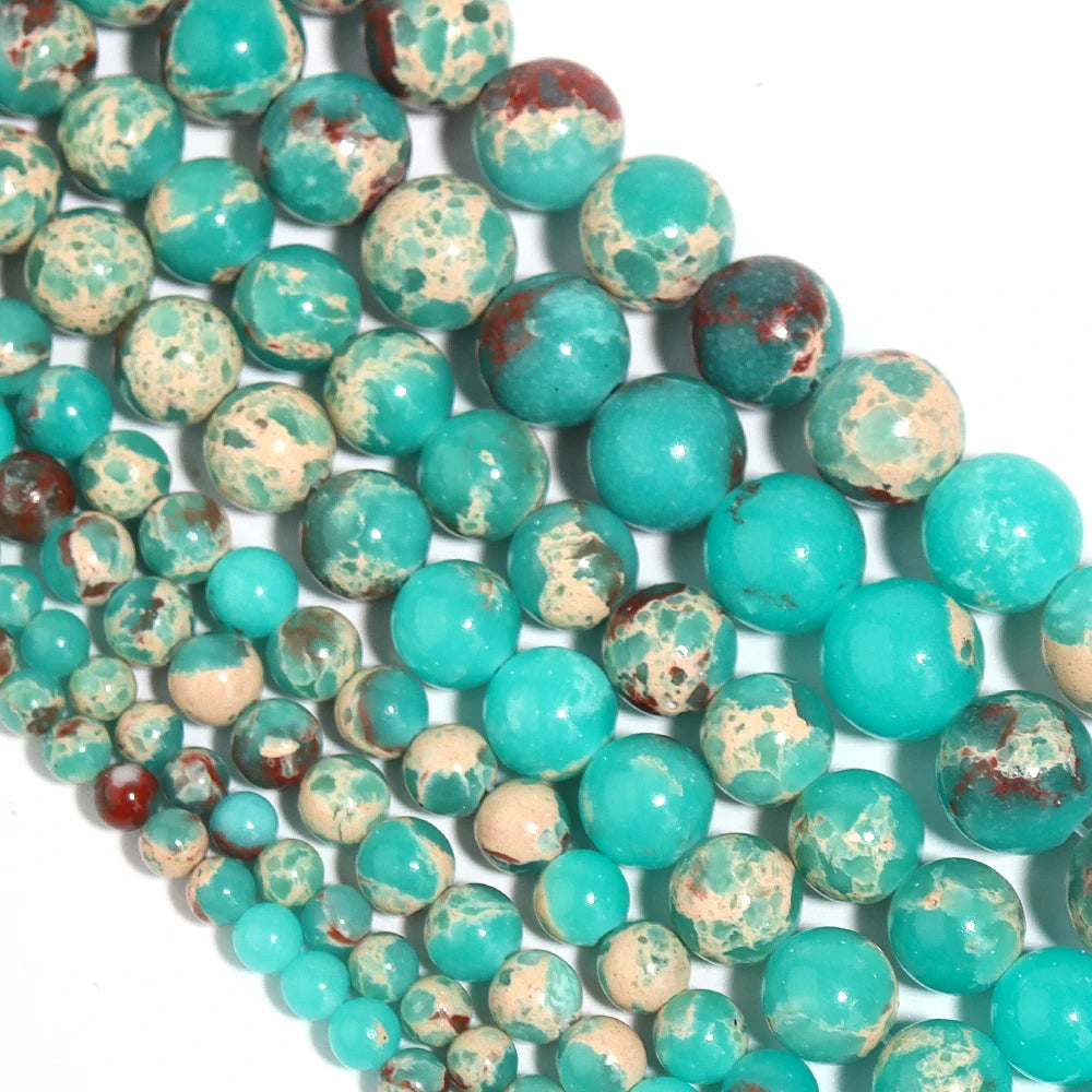 Agalmatolite Natural Stone Beads 4–12mm | DIY Jewelry Natural Stone Beads PLUSH
