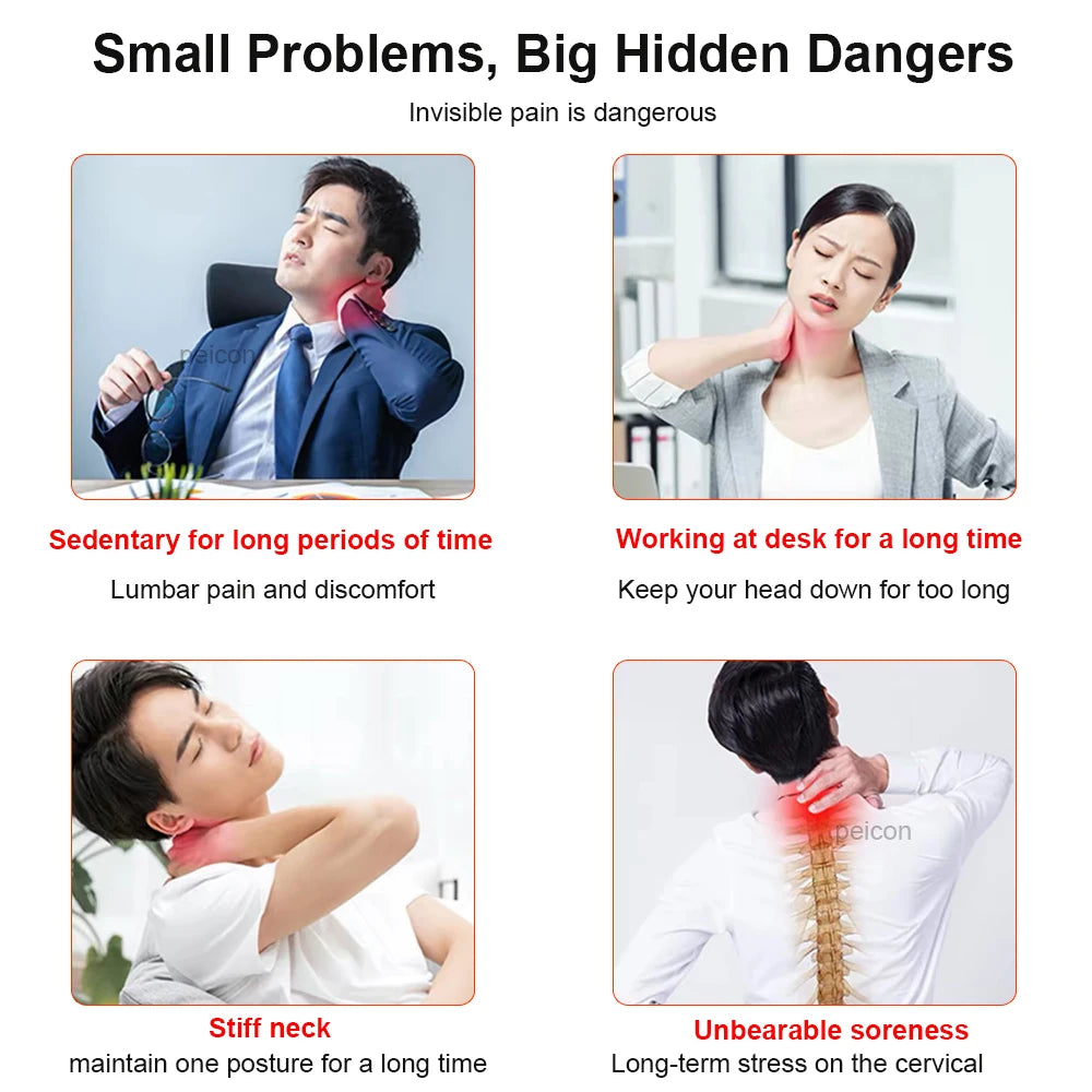 Adjustable Cervical Traction Belt – Neck Stretching Strap Cervical Traction Belt PLUSH