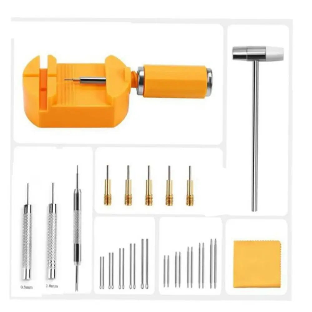 31-Piece Watch Band Link Removal & Adjustment Tool Kit Watch Repair Tool Kit PLUSH