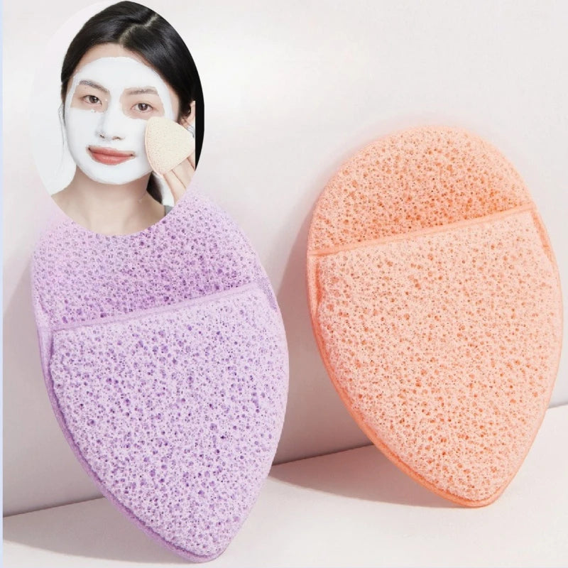 Natural Exfoliating Facial Cleansing Sponge – Deep Pore Cleanser Facial Cleansing Sponge PLUSH