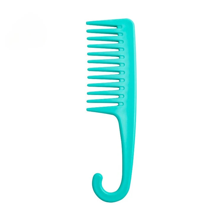 Anti-Static Wide Bending Comb for Wigs & Hair Styling Hair Styling Comb PLUSH blue