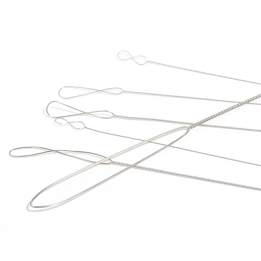 Big Eye Curved Beading Needles 5-7pcs | DIY Jewelry Making Beading Needles PLUSH