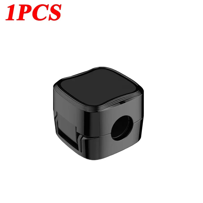Magnetic Cable Clips Adhesive Wire & Cord Organizer for Desk Cable Organizer Clips PLUSH 1PCS Black