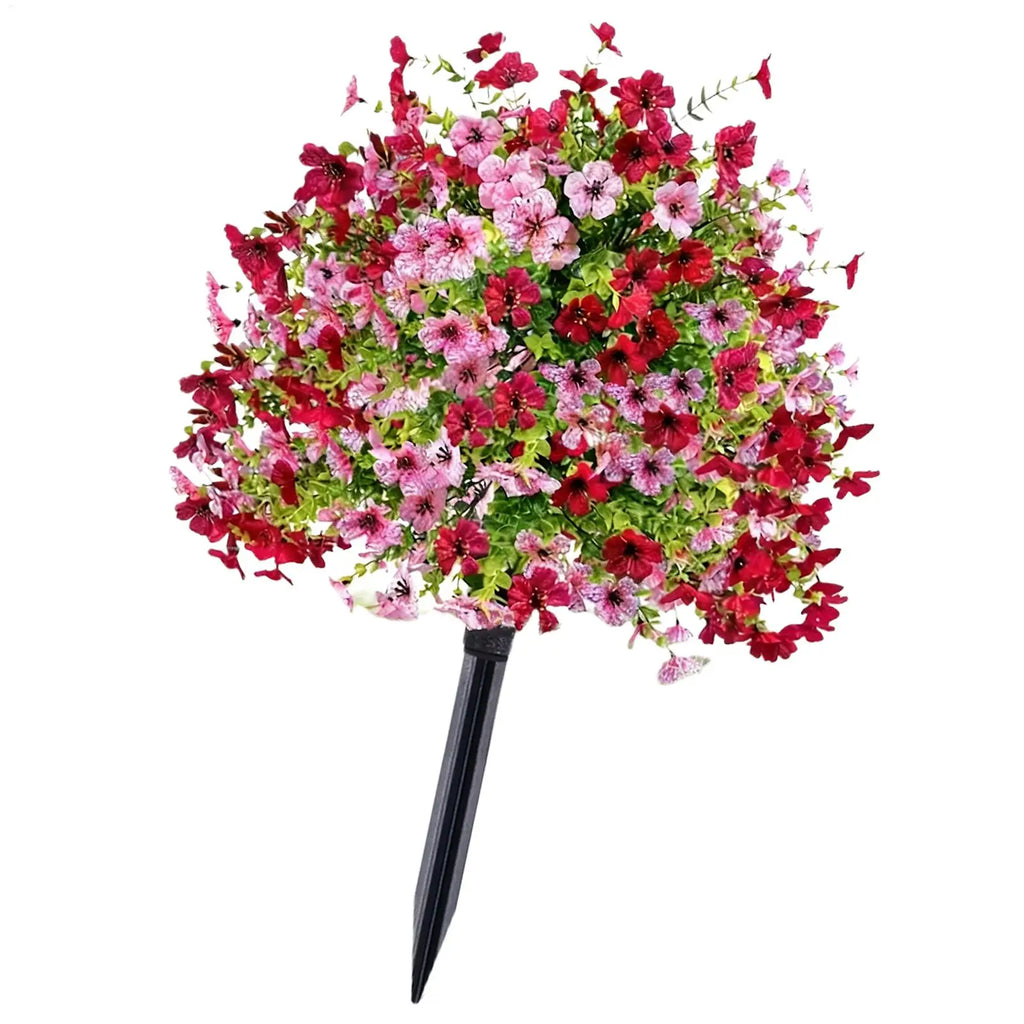 Artificial Petunia Flowers UV Resistant – Indoor & Outdoor Décor Artificial Flower Decor PLUSH