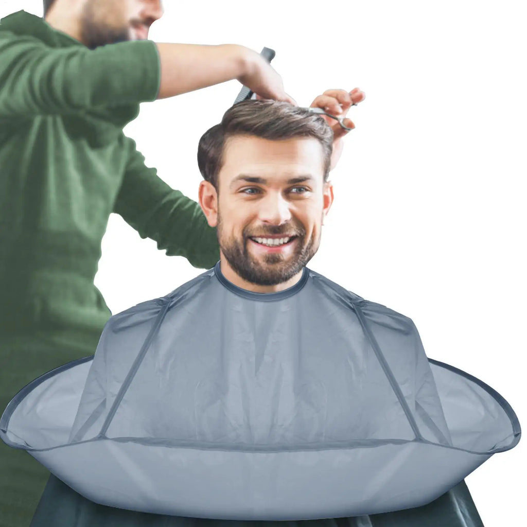 Waterproof Foldable Hair Cutting Cape – Barber Salon Cape Barber Salon Cape PLUSH