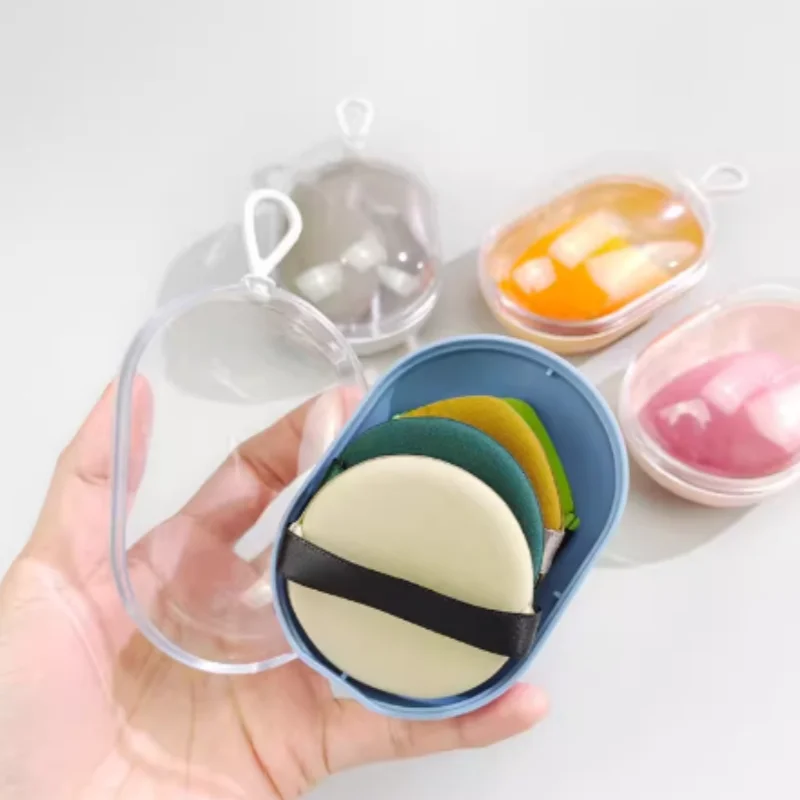 Space Capsule Makeup Sponge Egg with Storage Box – Wet & Dry Makeup Sponge PLUSH