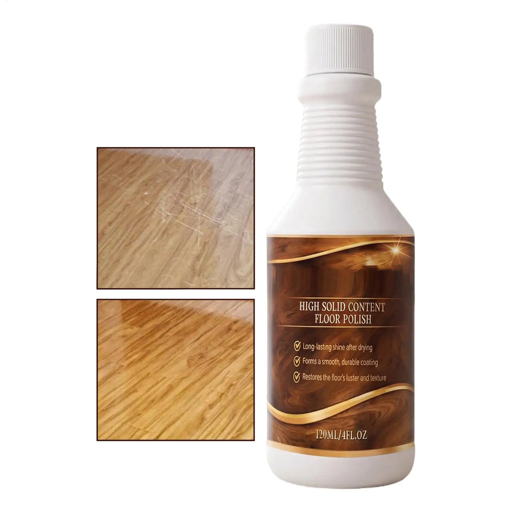 Floor Shine Restorer 120ml – Wood Polish & Scratch Repair Floor Polish Spray PLUSH