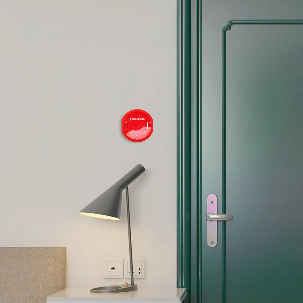 Wall-Mounted Break-Glass Emergency Key Cabinet | Fire Safety Emergency Key Cabinet PLUSH