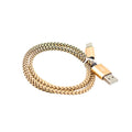 Foxnovo Nylon Braided Micro USB Fast Charging Cable 2.1A USB Charging Cable PLUSH Default Title