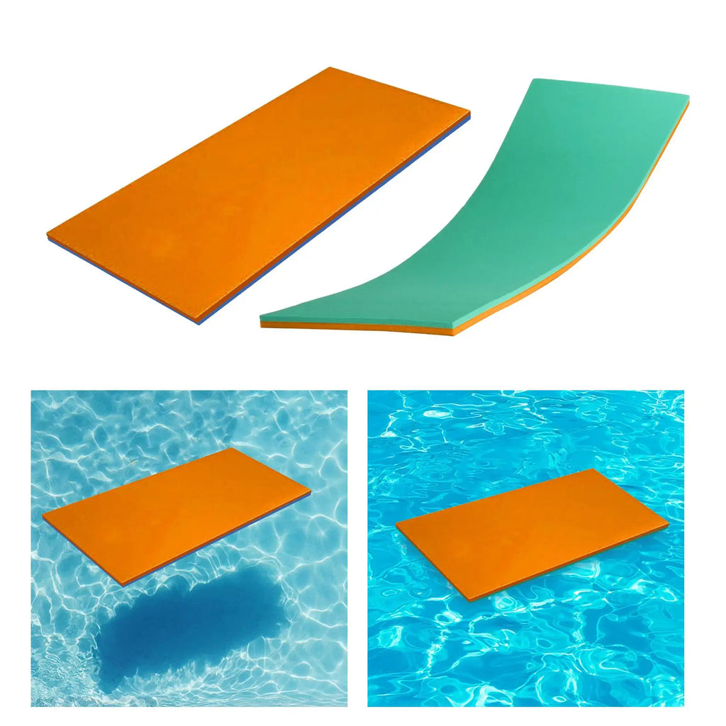 XPE Floating Pool Mat – Foldable Water Float for Beach & Lake Pool Float Mat PLUSH