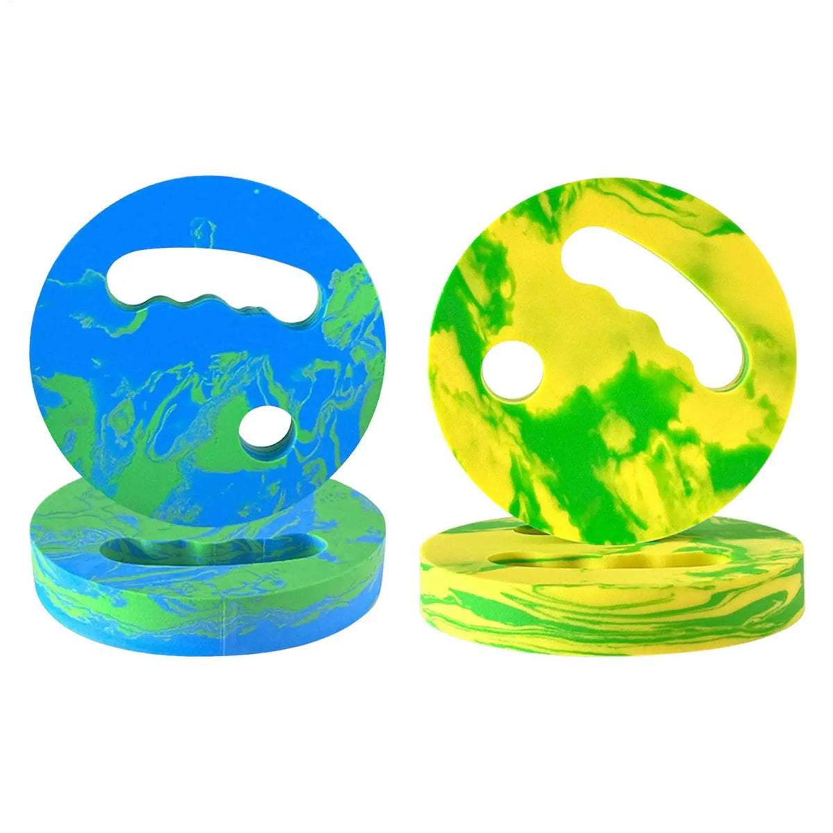 Swimming Hand Paddles 2pcs – Pool Water Exercise Discs Swim Training Paddles PLUSH