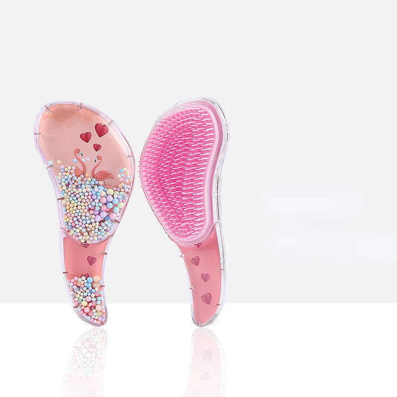 Colorful TT Anti-Static Detangling Hair Brush – All Hair Types Detangling Hair Brush PLUSH 6