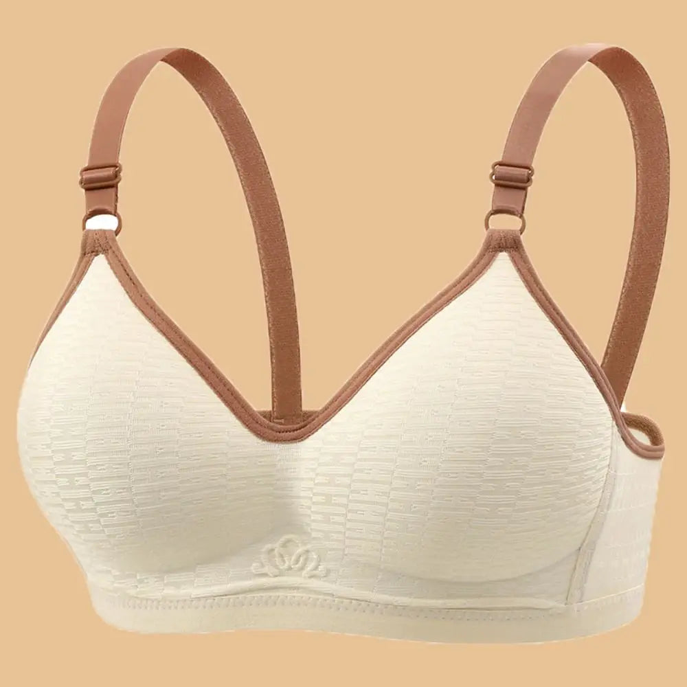 Wireless Deep V Push Up Bra – Adjustable Women's Lingerie Push Up Bra PLUSH