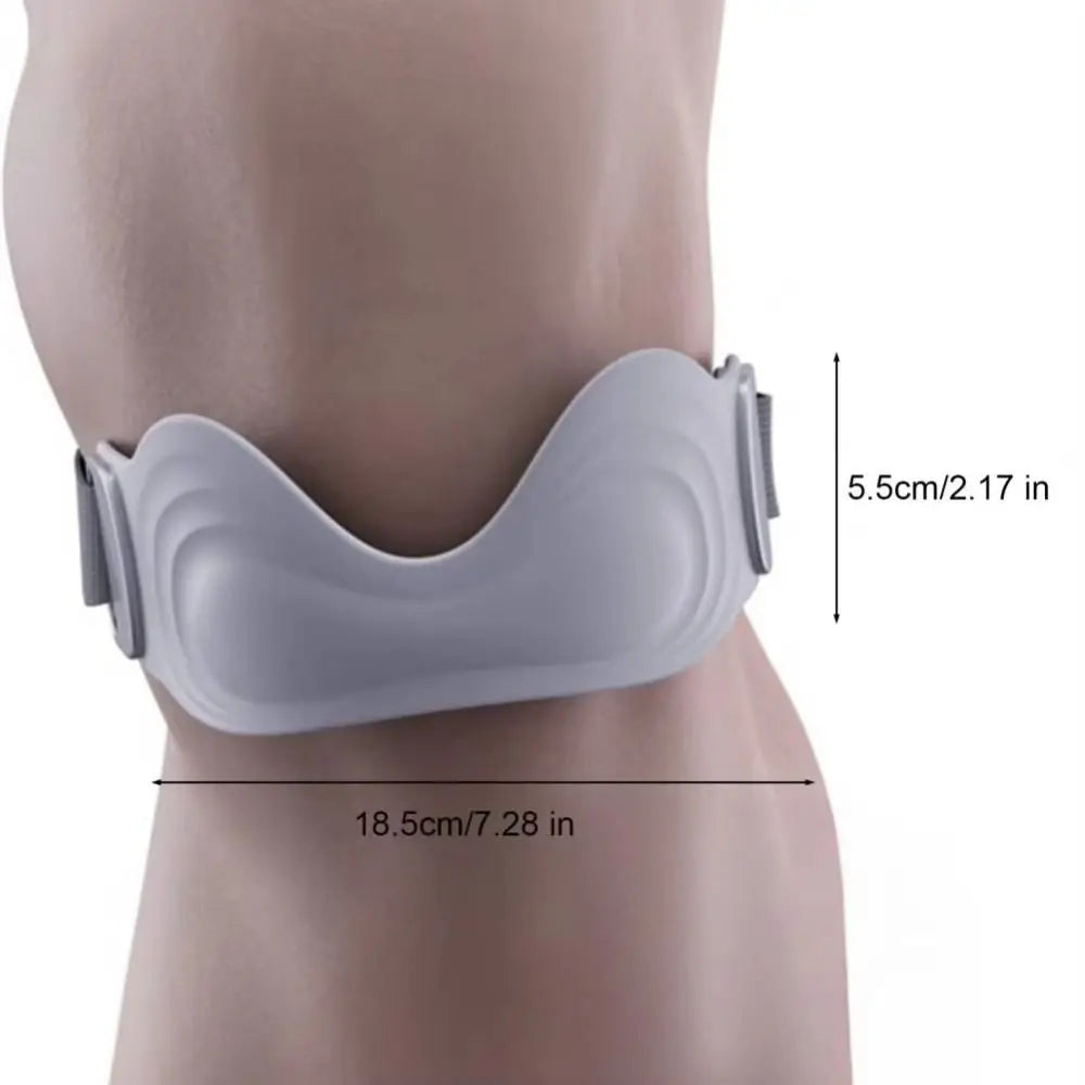 Adjustable Knee Compression Strap – Silicone Patellar Support Knee Support Strap PLUSH