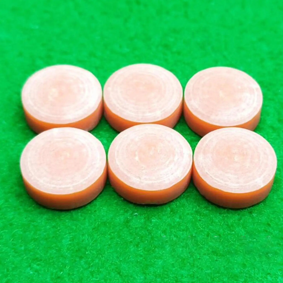 Resin Break Jump Billiard Cue Tip 2-Pack | High Control Billiard Cue Tip PLUSH