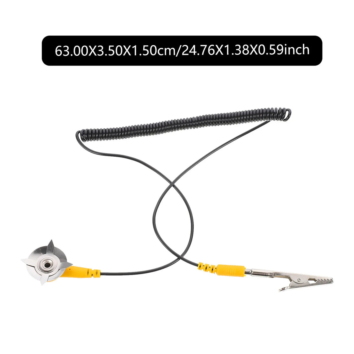 5pcs ESD Anti-Static Grounding Cable – Star Claw Clamp ESD Grounding Cable PLUSH