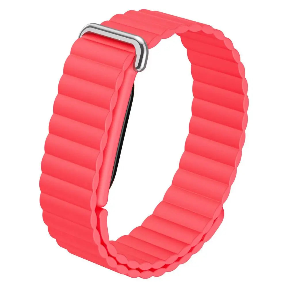 Silicone Magnetic Band for Fitbit Air – Replacement Wristband Fitness Tracker Band PLUSH F