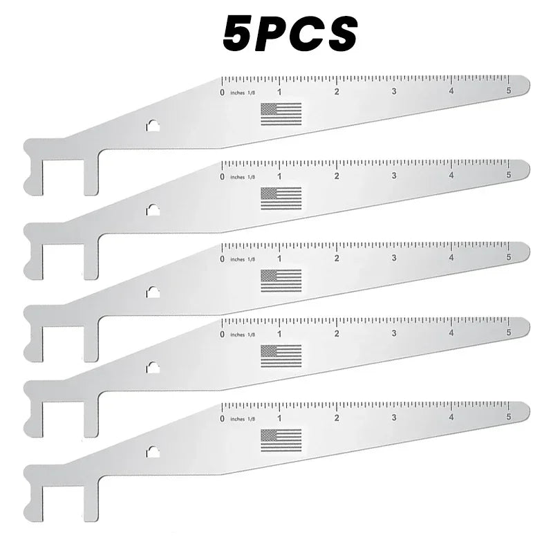 Multipurpose Stainless Steel Pry Bar & Lever Tool Set Multipurpose Pry Bar PLUSH 5PC