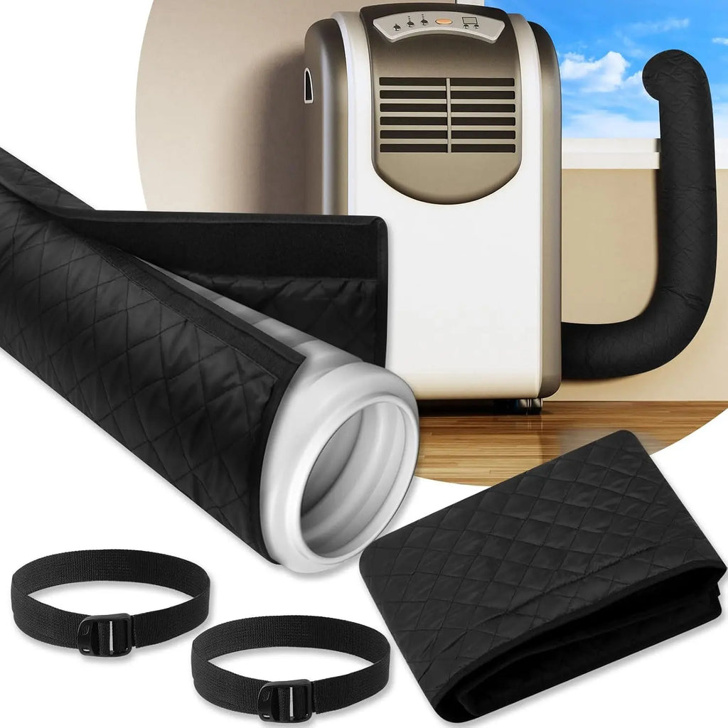 Flexible Heat Insulation Sleeve for Portable AC Exhaust Hose AC Hose Insulation PLUSH