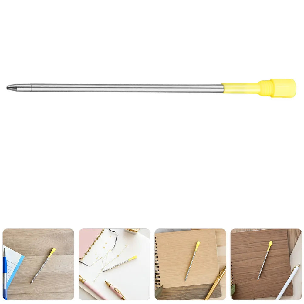 50pcs Metal Ballpoint Pen Refills Medium Point – Smooth Ink Ballpoint Pen Refills PLUSH Default Title