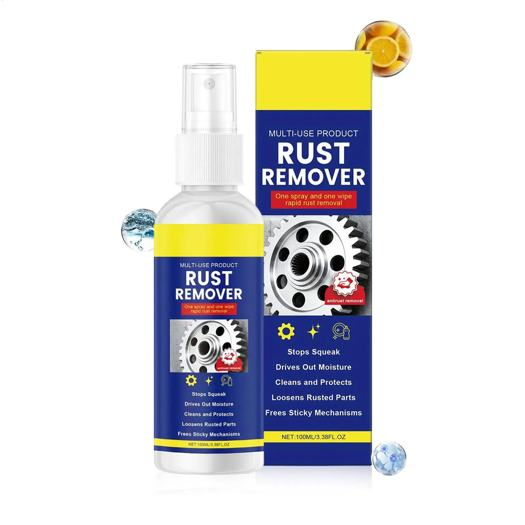100ml Rust Remover Spray for Car Wheels & Metal Surfaces Rust Remover Spray PLUSH