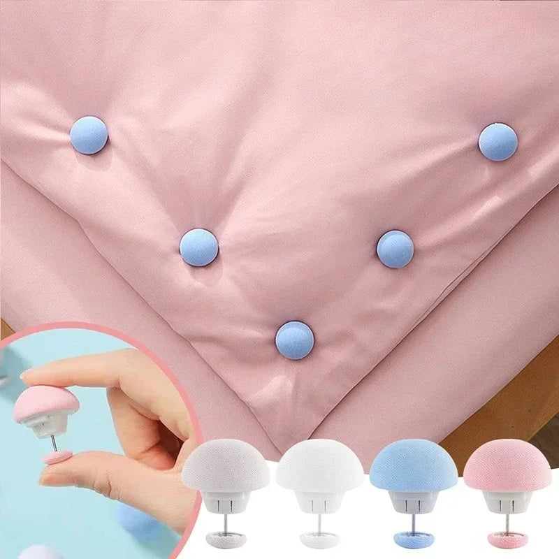 Reusable Quilt Fixing Buckles – Anti-Slip Bed Sheet Fasteners Bedding Fastener PLUSH