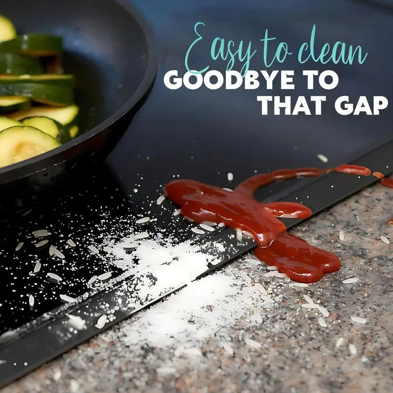 Stainless Steel Stove Gap Covers – Heat Resistant Range Trim Kit Stove Gap Cover PLUSH