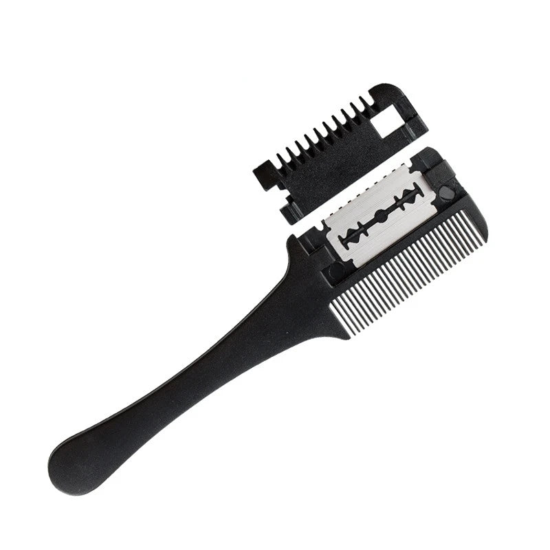 Hair Cutting Razor Comb – Thinning & DIY Styling Tool Hair Cutting Comb PLUSH