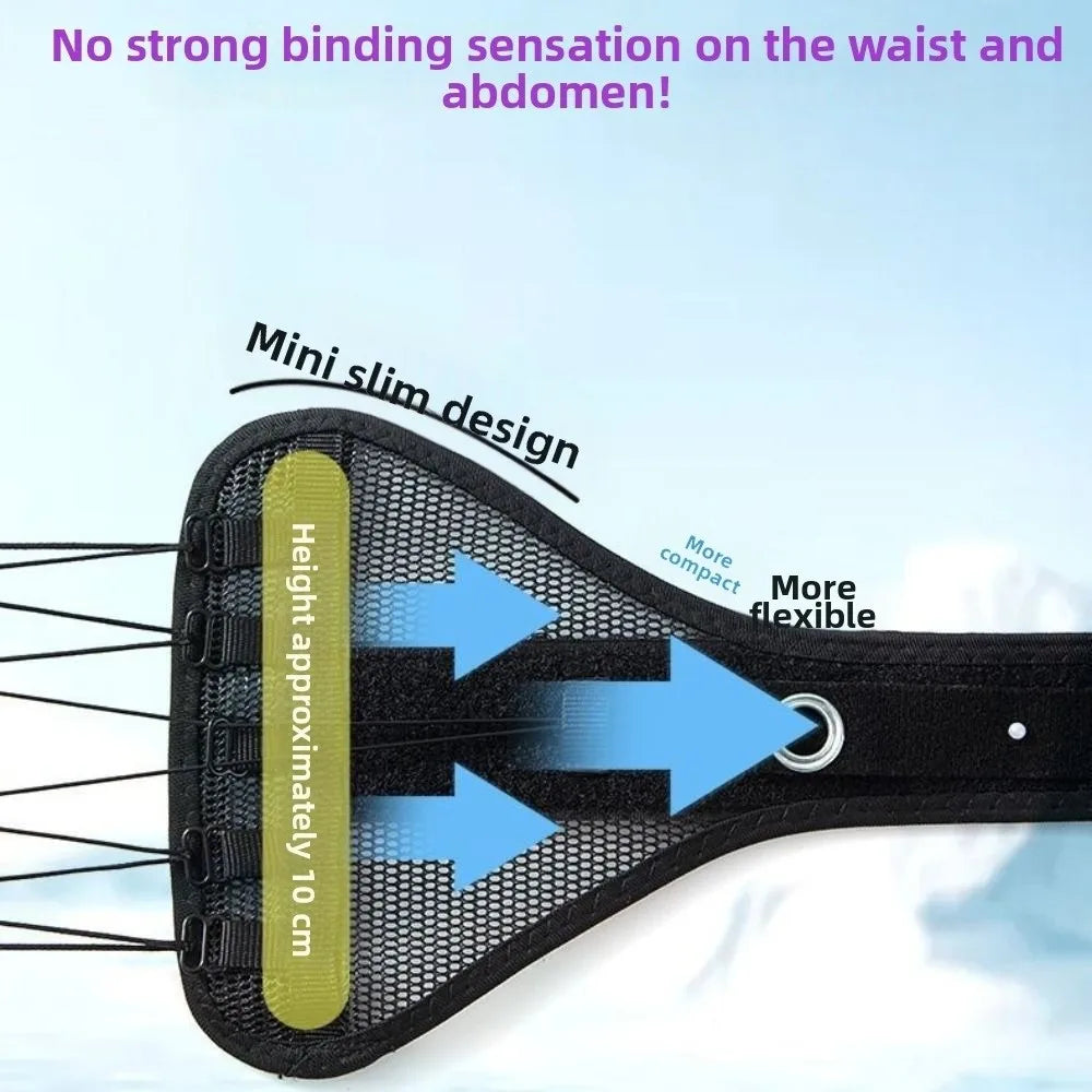 Elastic Waist Brace – Breathable Adjustable Lumbar Support Belt Lumbar Support Belt PLUSH