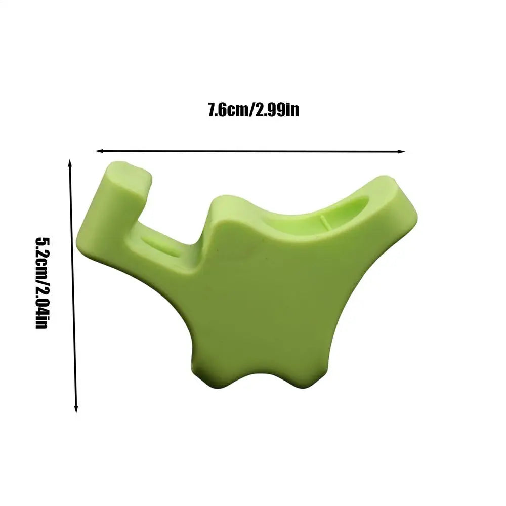 Reusable Eye Drop Guide Applicator Holder | Steady & Precise Eye Drop Applicator PLUSH Green