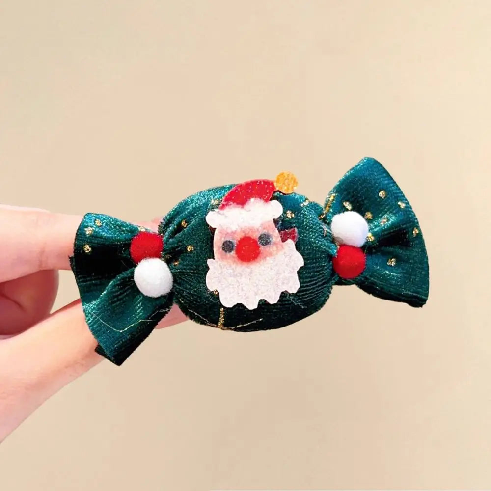 Sequin Christmas Hair Clips – Star, Xmas Tree & Hat Hairpins Christmas Hair Clips PLUSH