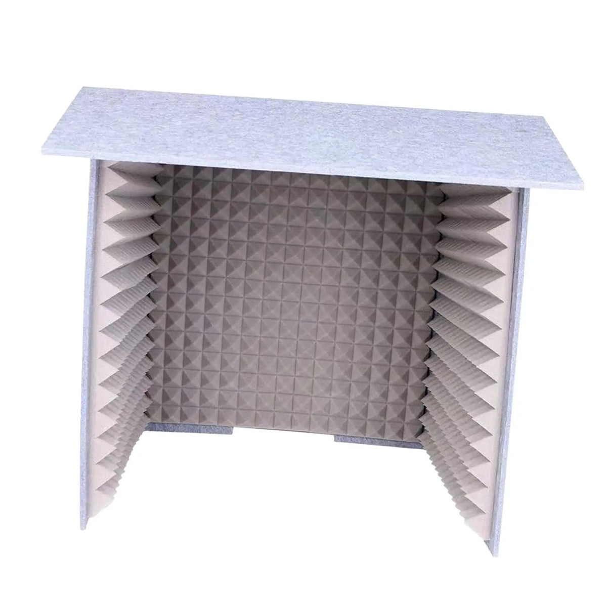 Portable Desktop Soundproof Booth | Vocal Absorbing Studio Box Recording Studio Booth PLUSH