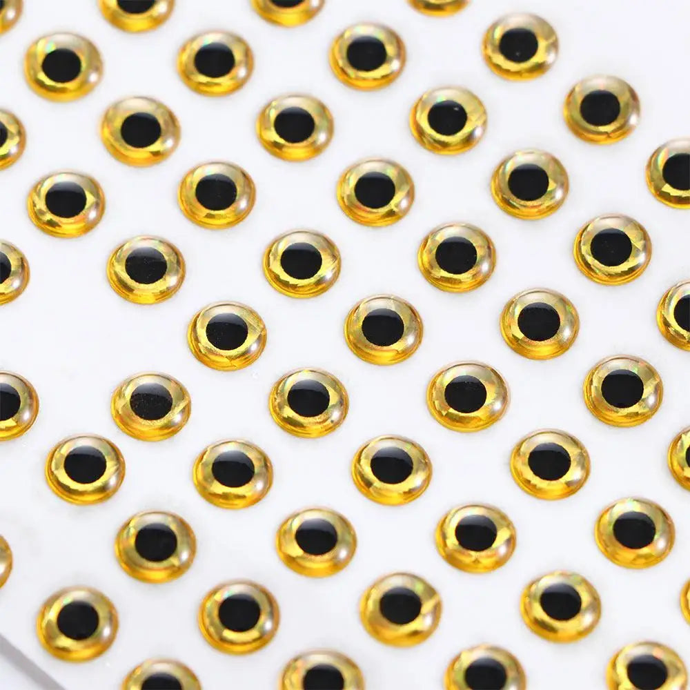 100pcs 3D Holographic Fish Eyes – DIY Fishing Lure Eyes Fishing Lure Eyes PLUSH