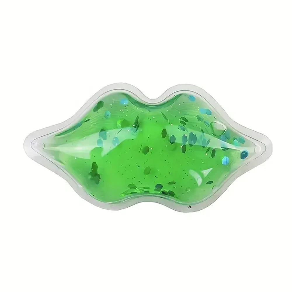 Lip & Eye Gel Ice Pack – Hot & Cold Compress | DUTRIEUX Eye & Lip Compress PLUSH Green