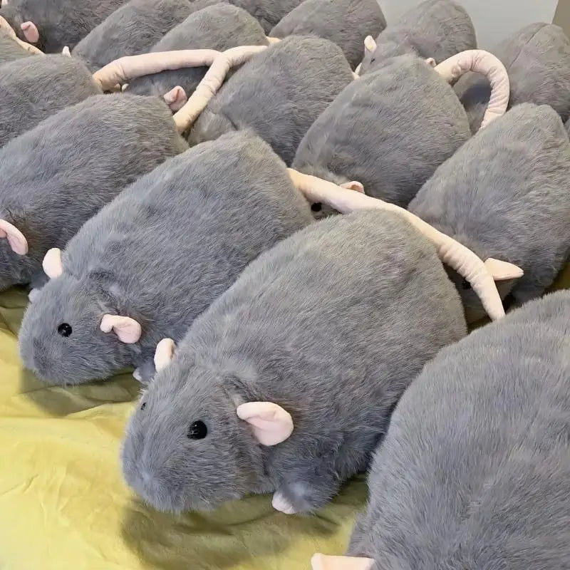 Kawaii Mouse Plush Pillow – Stuffed Rat 35/50/90cm Stuffed Plush Toy PLUSH