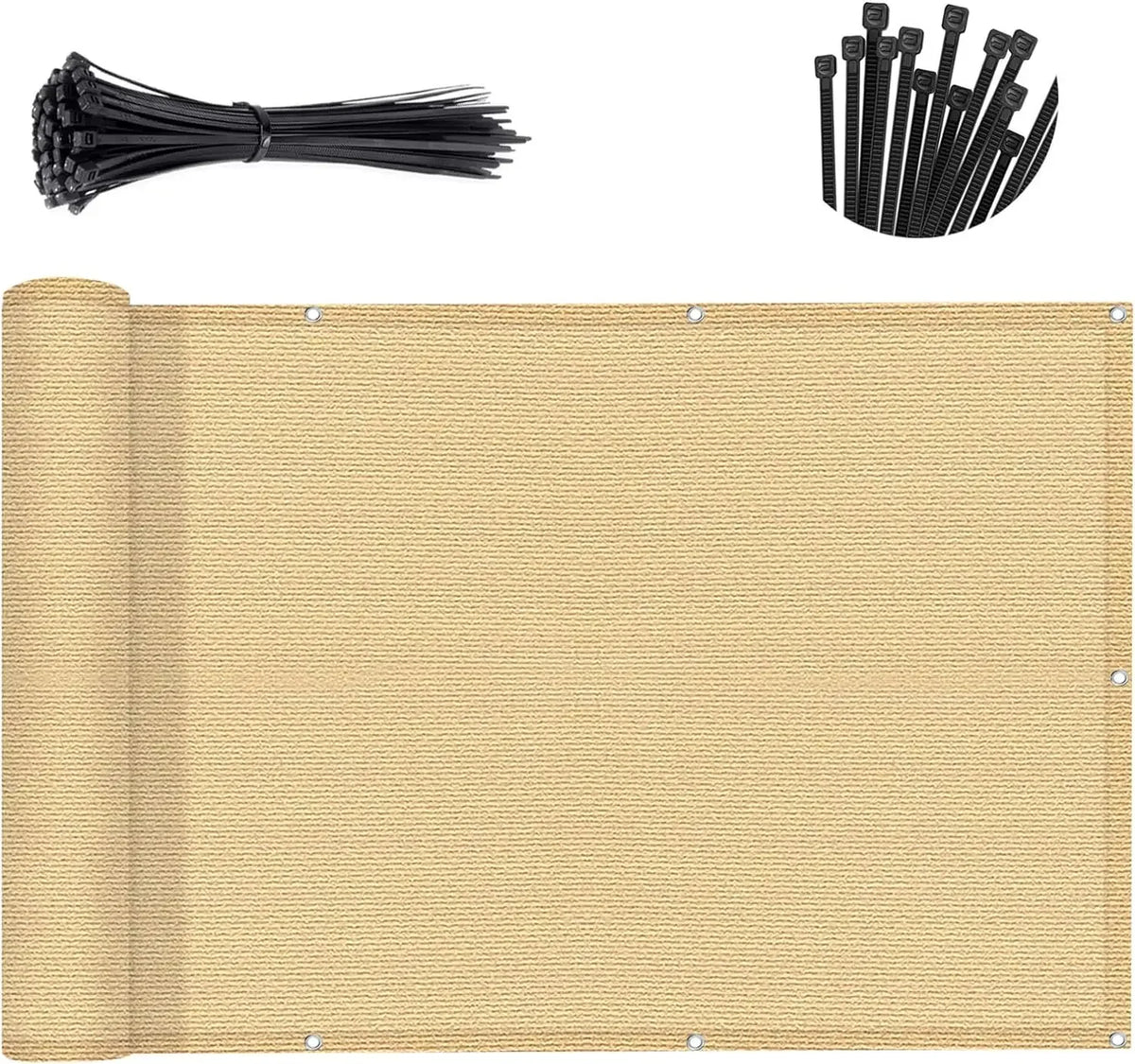 4x1M HDPE Anti-UV Sunshade Net – Garden Pergola & Balcony Garden Shade Net PLUSH