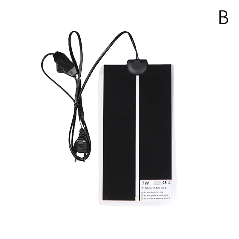 Reptile Terrarium Heat Mat 5–45W Adjustable Temperature Control Reptile Heating Mat PLUSH EU-7W