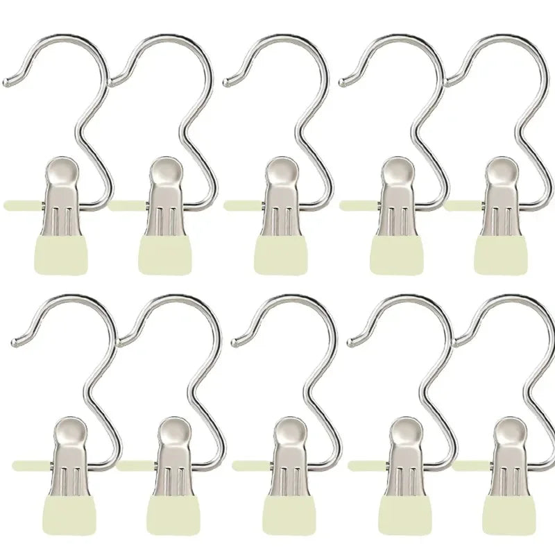 Stainless Steel Clothespins 10/20/30pcs – Laundry Clothes Pegs Laundry Clothespins PLUSH Beige 20PCS