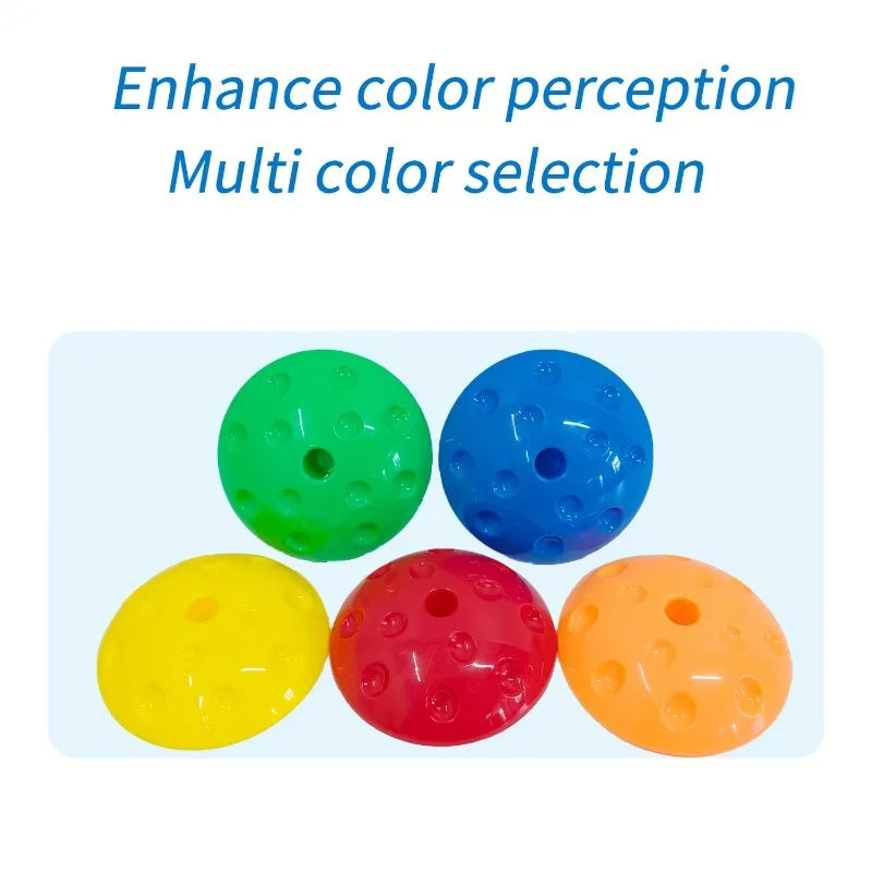 5pcs Kids Sensory Stepping Stones – Balance & Coordination Play Sensory Stepping Stones PLUSH