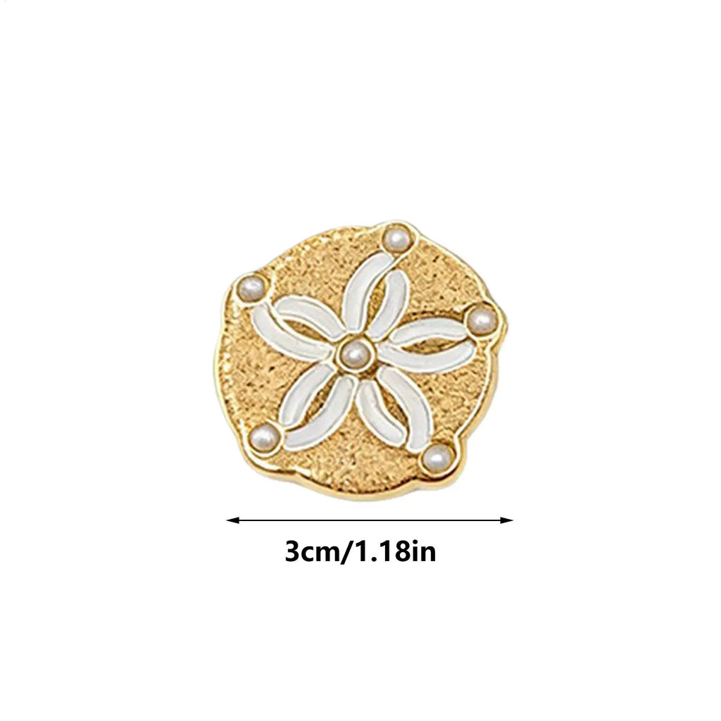 6pcs Starfish Seashell Shoe Charms – DIY Sandal Decorations Shoe Charms PLUSH