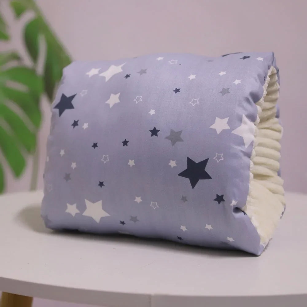 Cozy Baby Arm Nursing Pillow – 100% Cotton Infant Feeding Baby Nursing Pillow PLUSH Stars