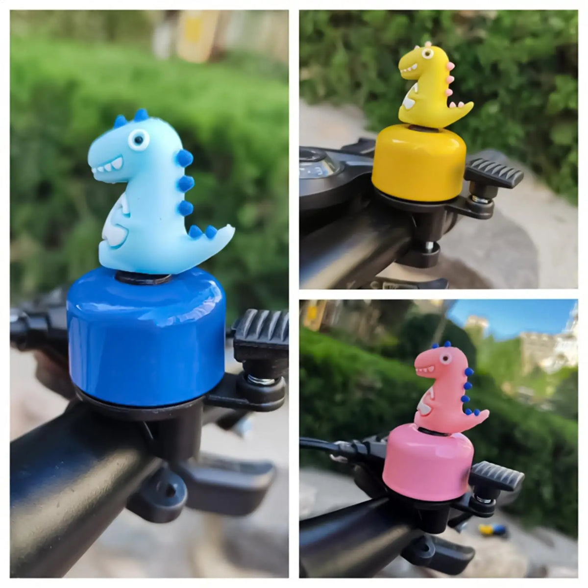 Cartoon Dinosaur Bicycle Bell – Loud Ring for Kids & Adults Bicycle Bell PLUSH