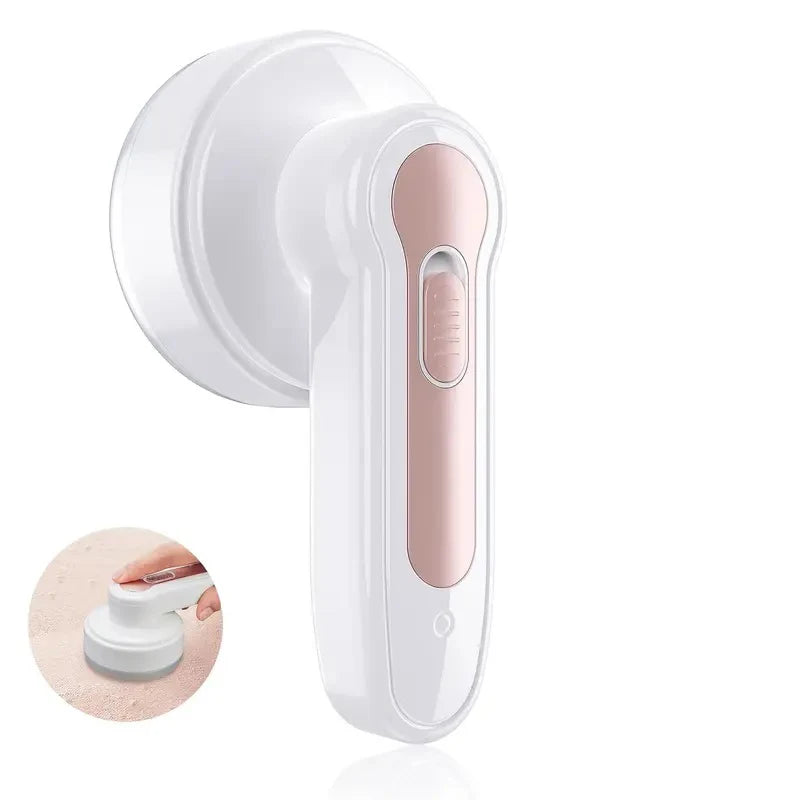 USB Rechargeable Fabric Shaver & Lint Remover + Extra Blade Electric Fabric Shaver PLUSH White
