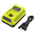 ZWINCKY P117 Charger for Ryobi 12V 14.4V 18V Ni-CD Ni-MH Li-ion Battery Charger PLUSH france US 3A charger