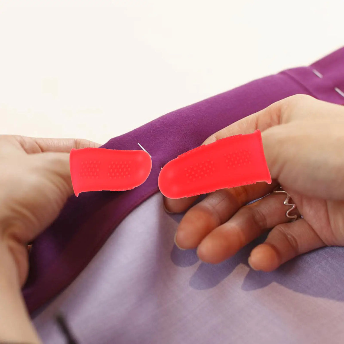 30Pcs Silicone Finger Caps – Non-Slip Protective Finger Tips Silicone Finger Protectors PLUSH